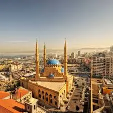 Beirut Corniche and Pigeon Rocks